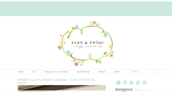 Desktop Screenshot of flaxandtwine.com